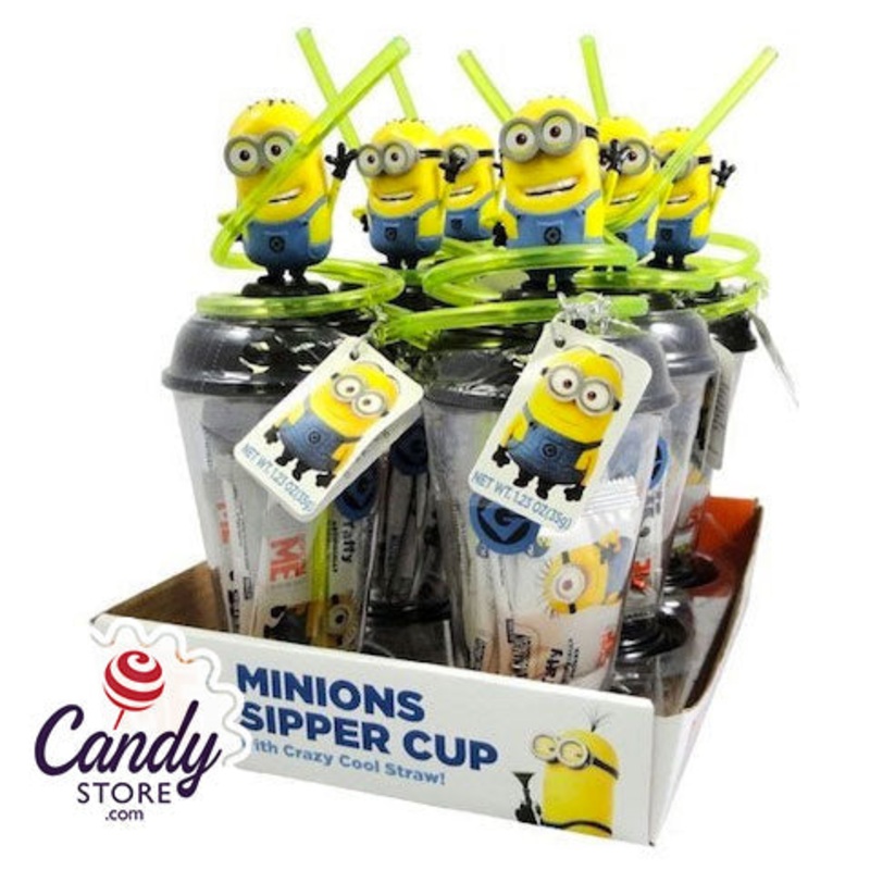 Minions Taffy filled Sipper Cup – 6ct