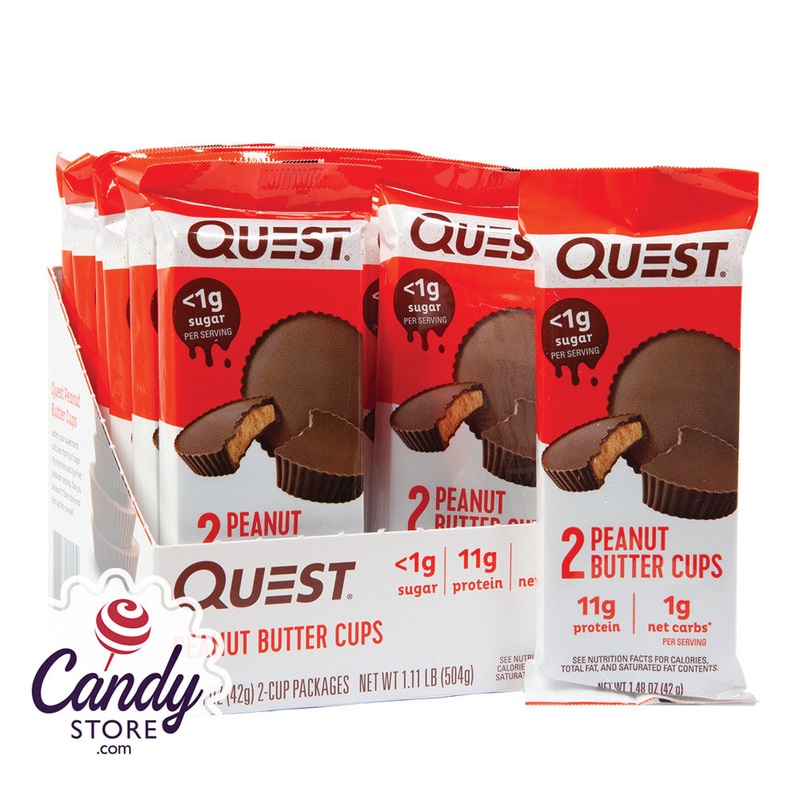 Quest Peanut Butter Protein Cups Twin Pack – 12ct