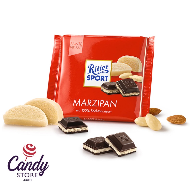 Ritter Sport Marzipan Dark Chocolate – 12ct