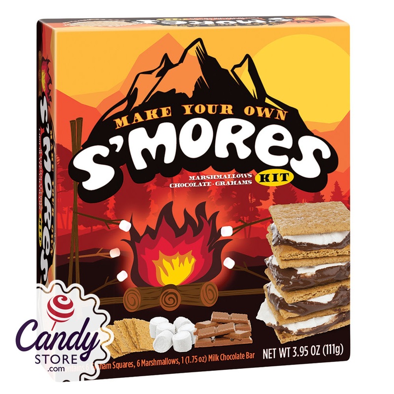 S’Mores Kit Amusemints 3.95oz Box – 18ct
