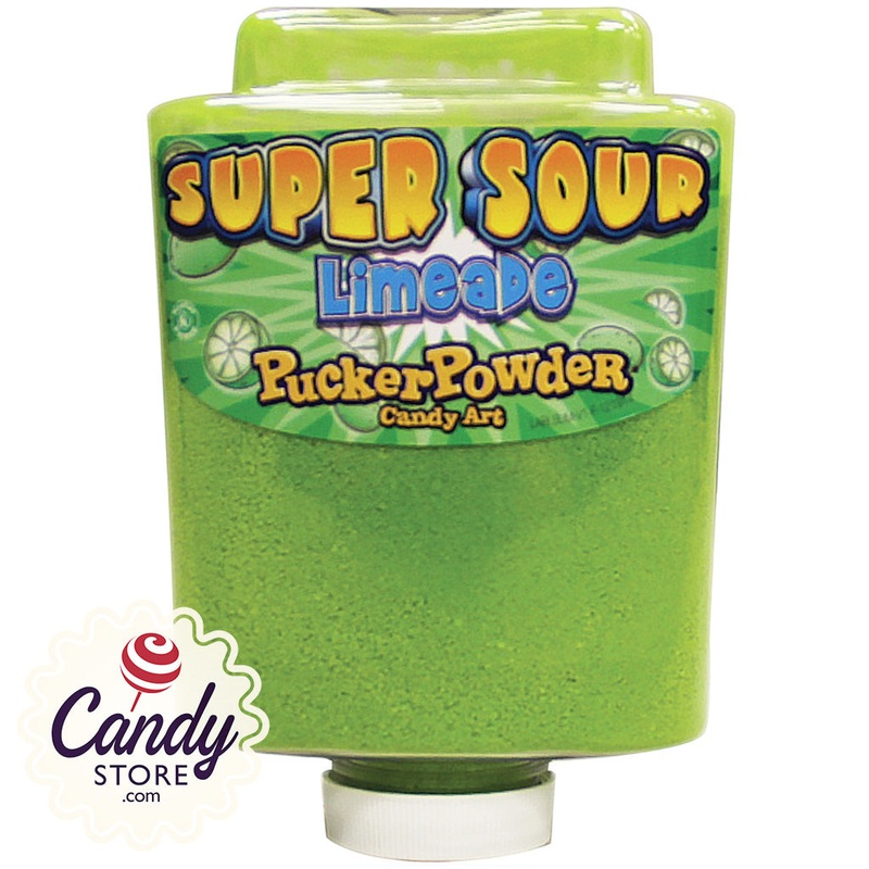 Super Sour Limeade Pucker Powder Candy Art – 9oz Bottle