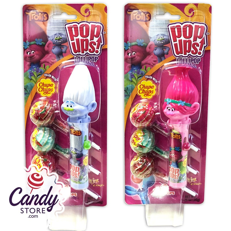 Trolls Pop-Ups Lollipops Toys – 6ct