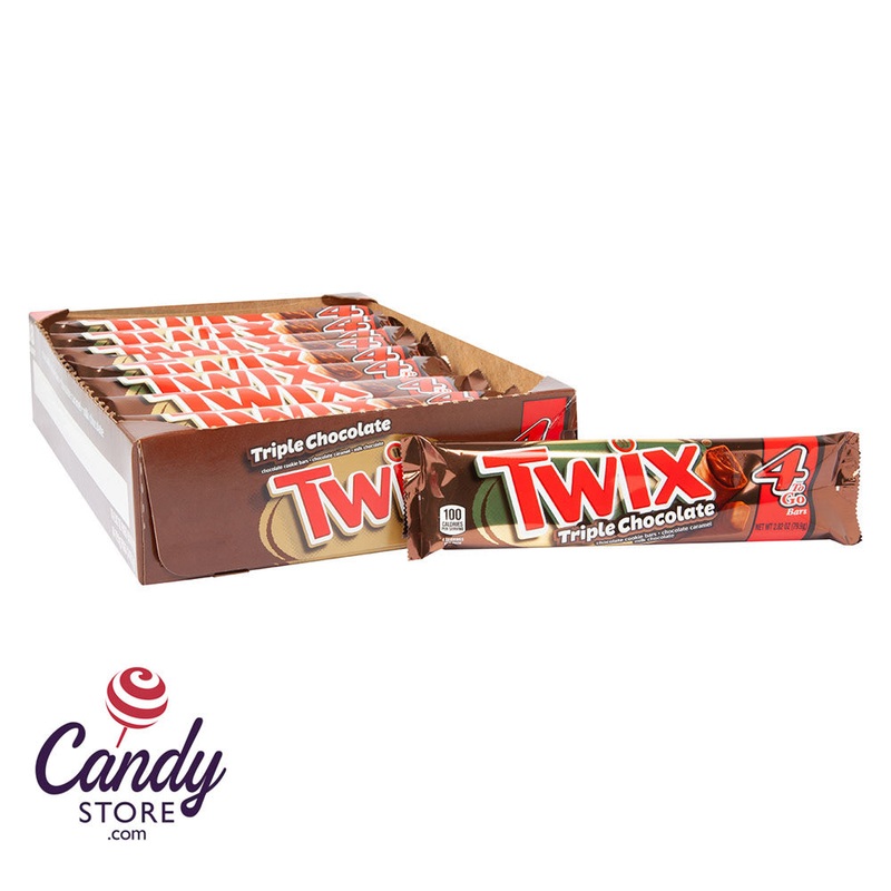 Twix Triple Chocolate Share 2.82oz – 18ct