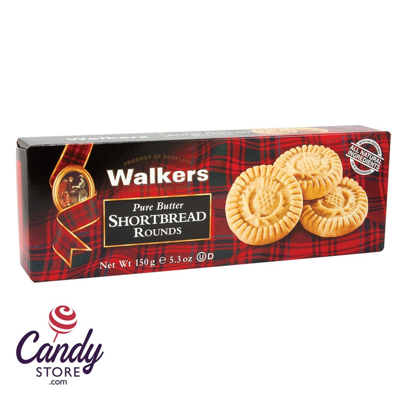 Walkers Shortbread Round Cookies 5.3oz Box – 12ct