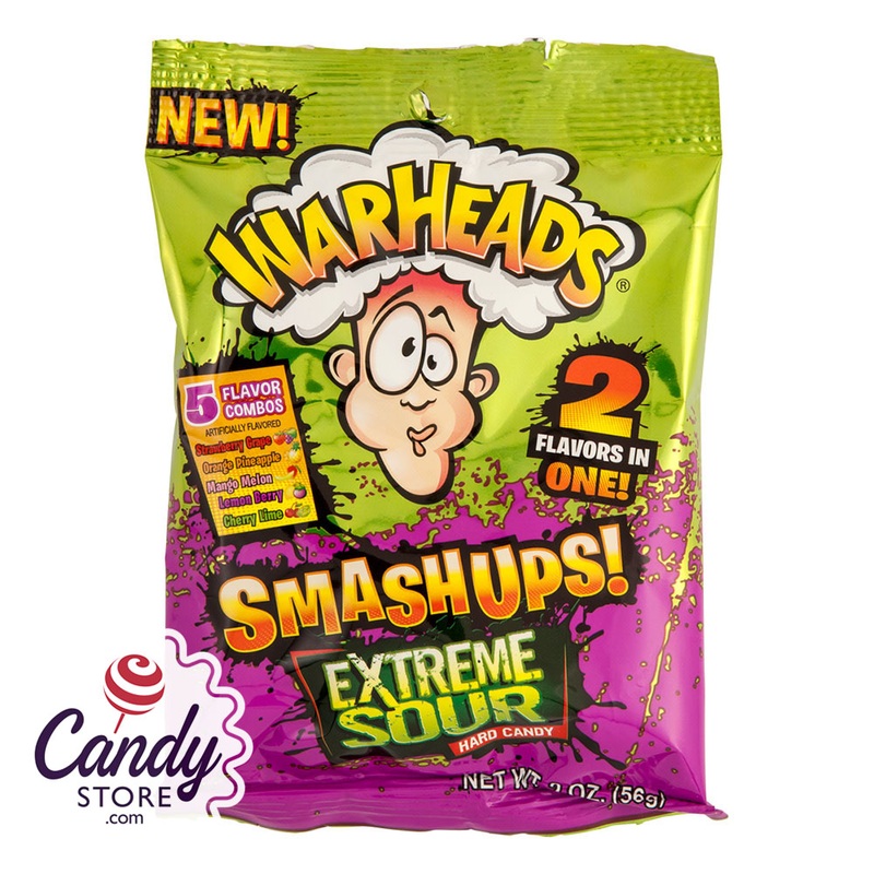 Warheads Smashups 2oz Bag – 12ct