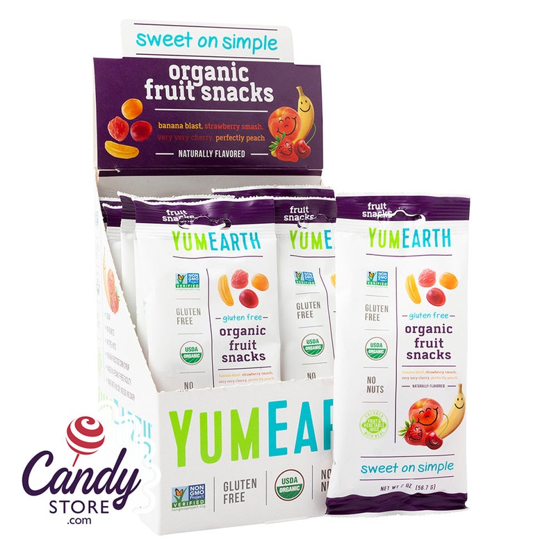 Yumearth Organic Fruit Snacks Candy – 12ct