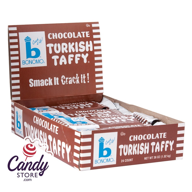 Bonomo Turkish Taffy Chocolate – 24ct
