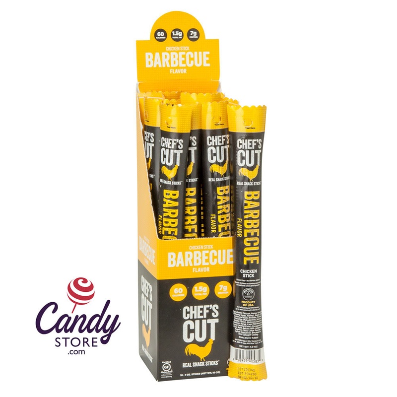 Chef’s Cut Bbq Snack Sticks 1oz – 24ct