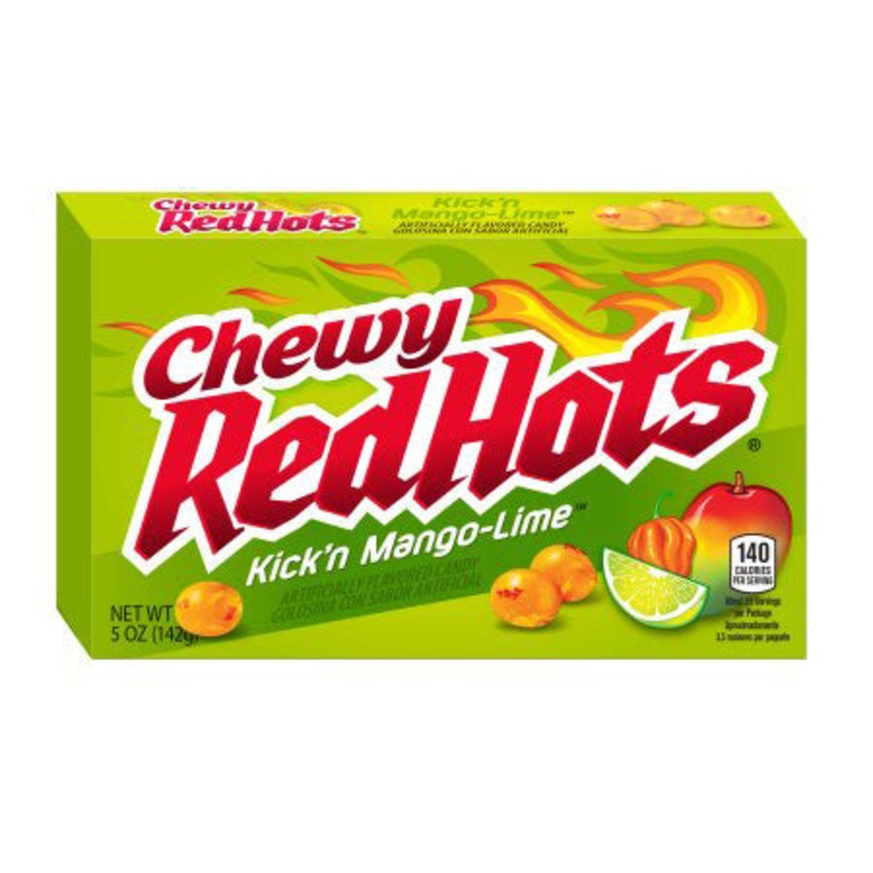 Chewy Red Hots Kick’n Mango & Lime – 24ct