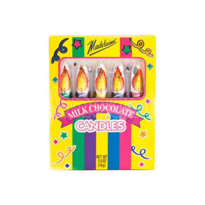 Chocolate Party Candles – 24ct