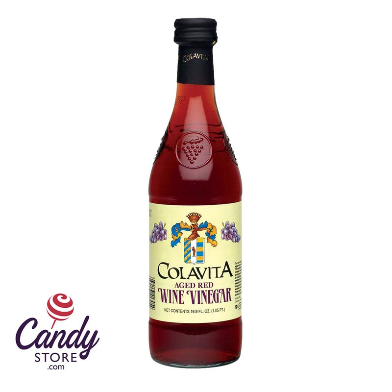 Colavita Red Wine Vinegar 16.9oz Bottle – 12ct