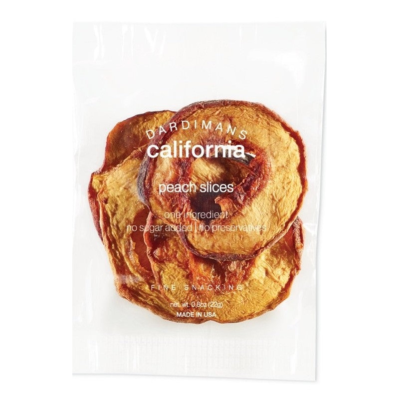Dardimans California Crispy Peach Slices – 48ct