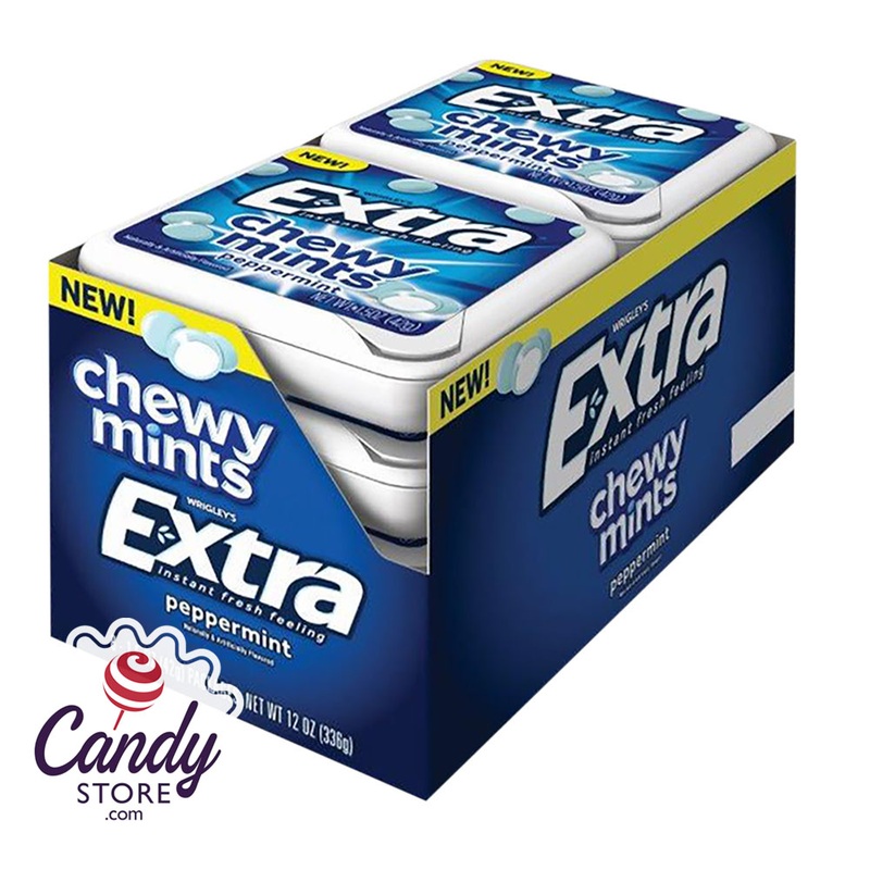 Extra Chewy Mints Peppermint 1.5oz – 12ct