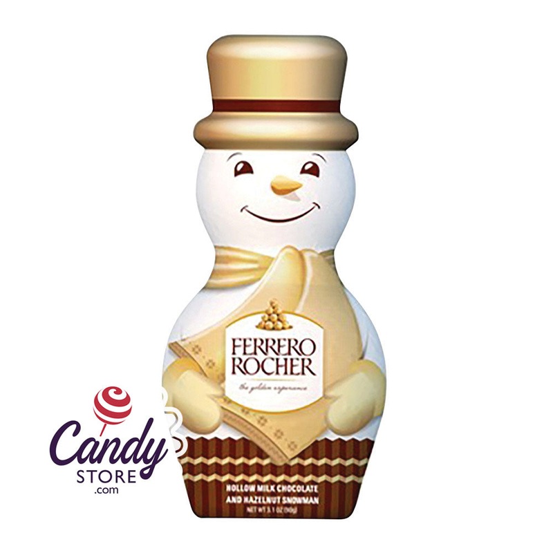 Ferrero Rocher Hollow Foil Snowman 3.1oz – 18ct