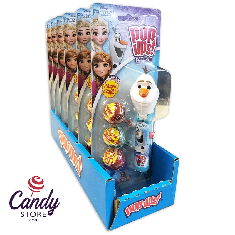 Frozen Olaf Pop Ups Lollipops Toys – 6ct