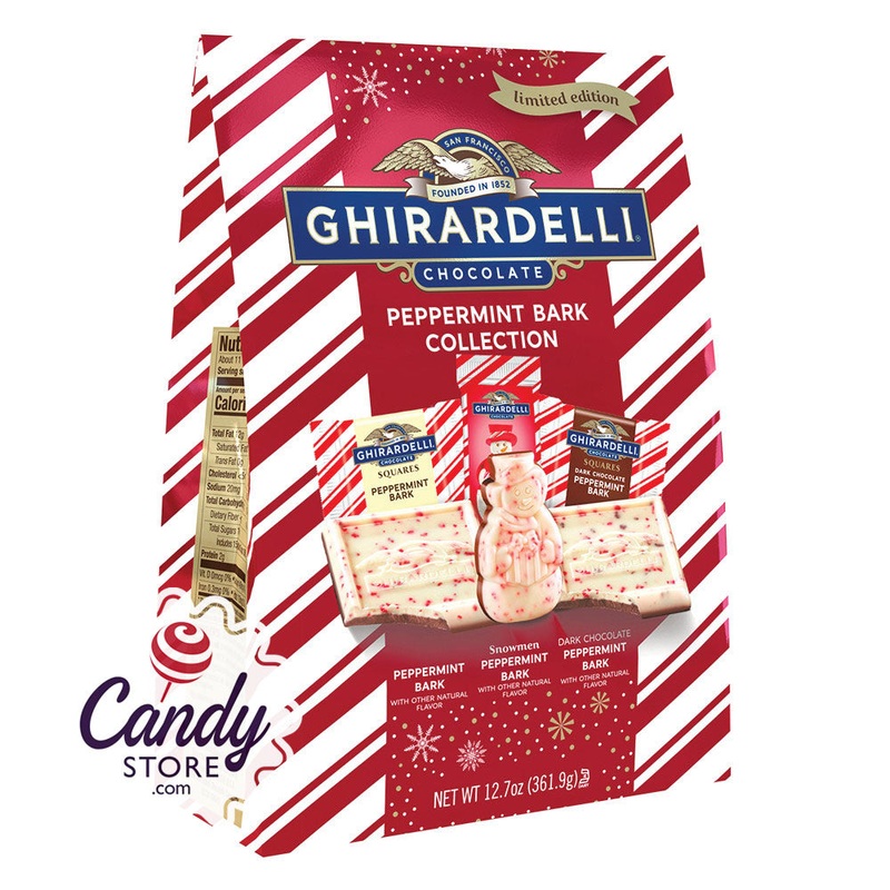 Ghirardelli Peppermint Bark Collection 12.7oz Xl Bags