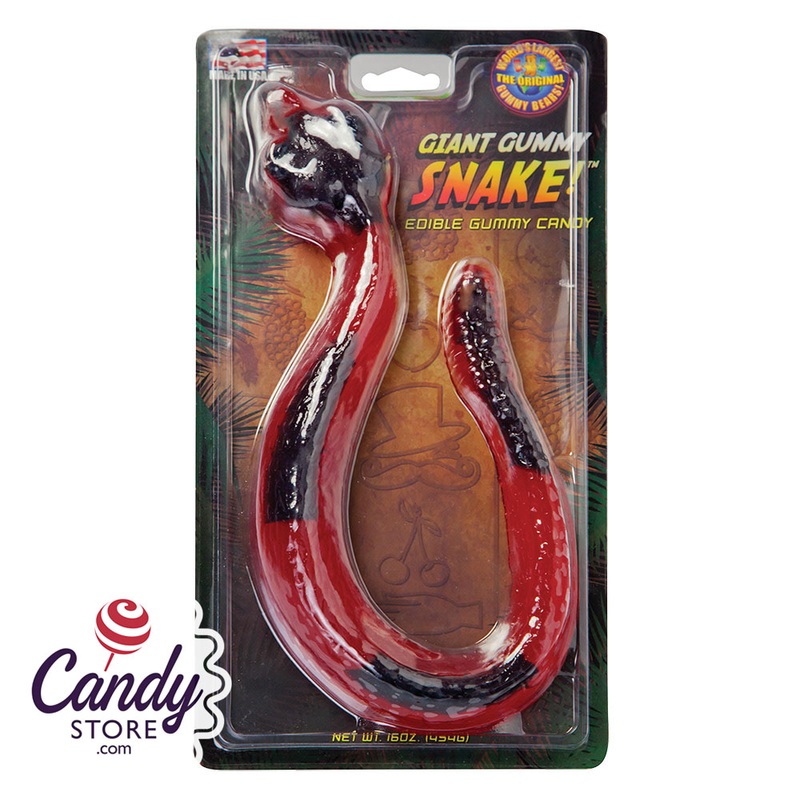 Giant Gummy Snake 16oz – 12ct