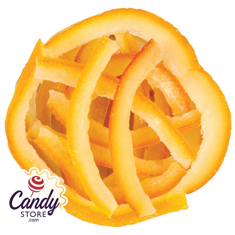 Glace Orange Peel Strips – 20lb