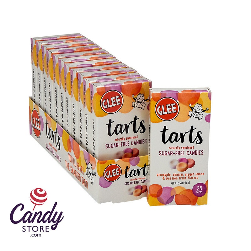 Glee Gum Glee Tarts Sugar Free Candies – 12ct