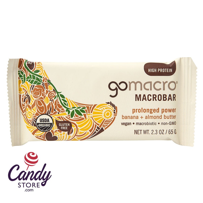 Go Macro Banana & Almond Butter 2oz Bar – 12ct