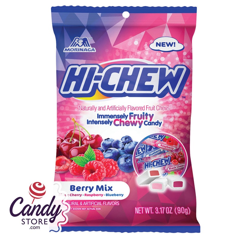 Hi-Chew Berry Mix Candy – 6ct Peg Bags