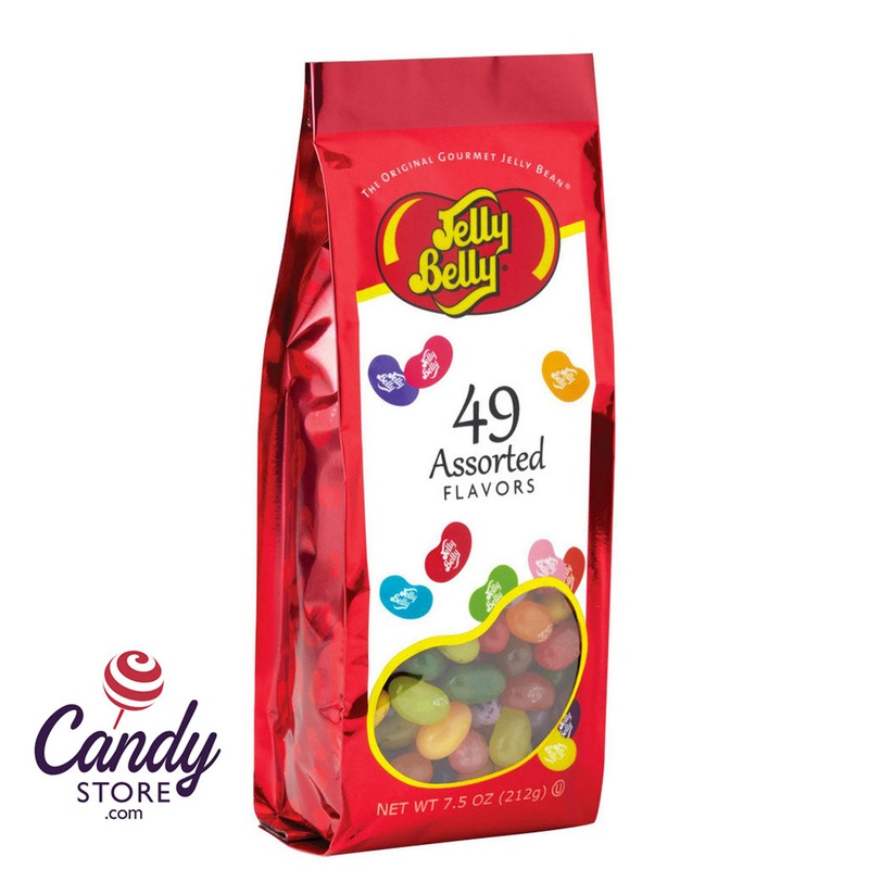 Jelly Belly 49-Flavors Mix Jelly Beans Bags – 12ct