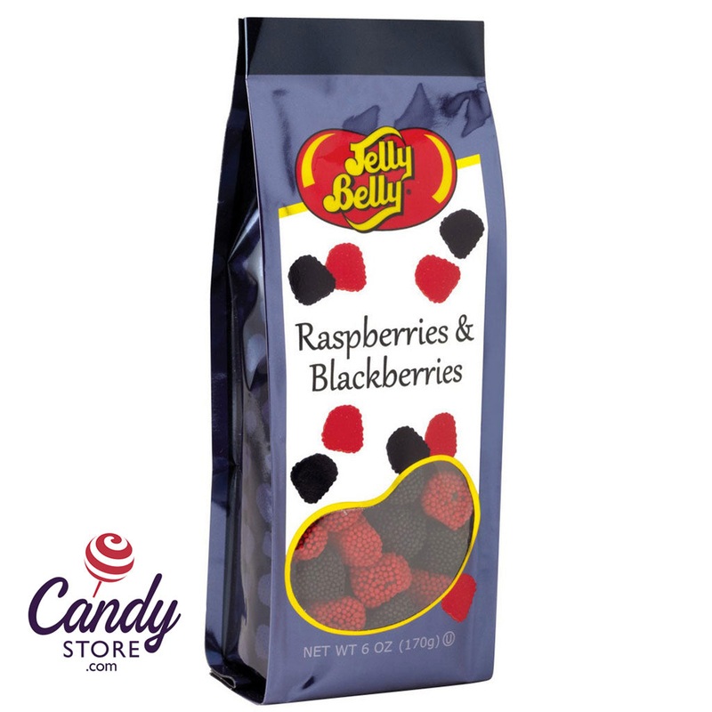 Jelly Belly Raspberries & Blackberries Gift Bags – 12ct