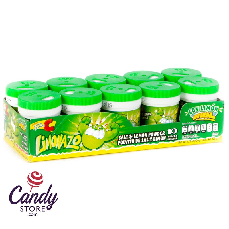 Jovy Limonazo Salt & Lemon Powder Candy – 10ct