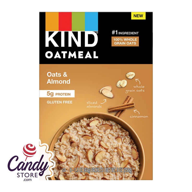 Kind Oatmeal Oats & Almond 6ct 9.06oz – 5ct