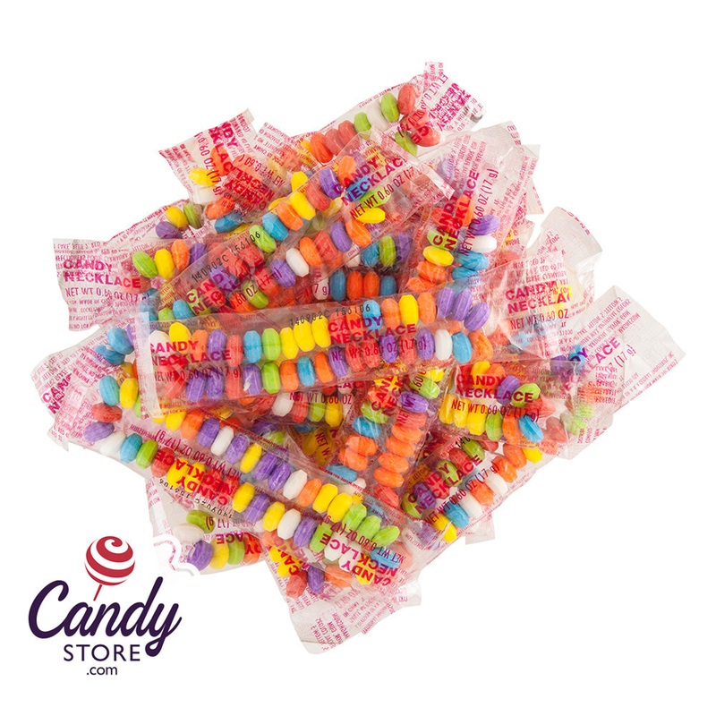 Koko’s Candy Necklaces Wrapped – 100ct Bulk