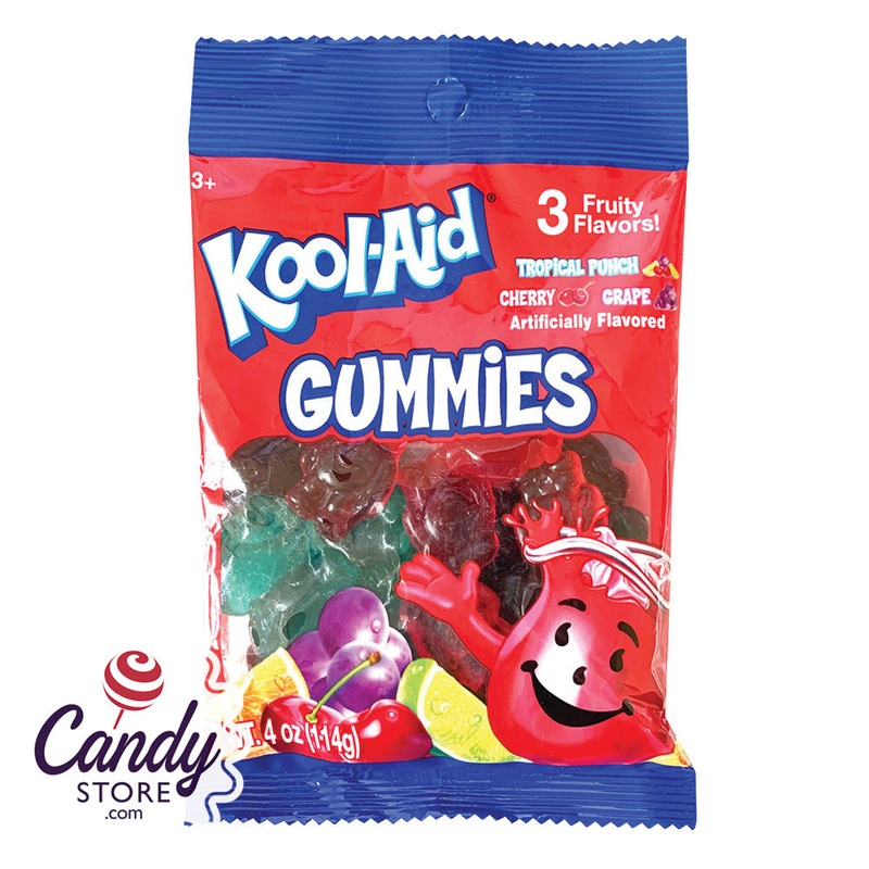 Kool Aid Gummy – 12ct Peg Bags