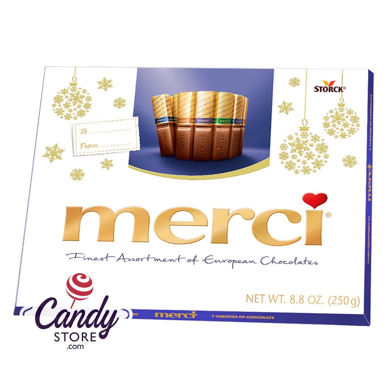 Merci Milk Chocolate 8.8oz Boxes – 10ct