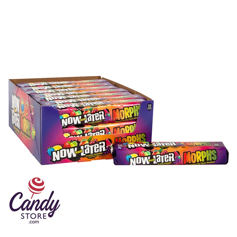 Now & Later Morphs Flavor-Changers Candy – 24ct