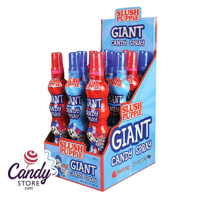 Slush Puppie Giant Spray Candy 3.72oz – 12ct