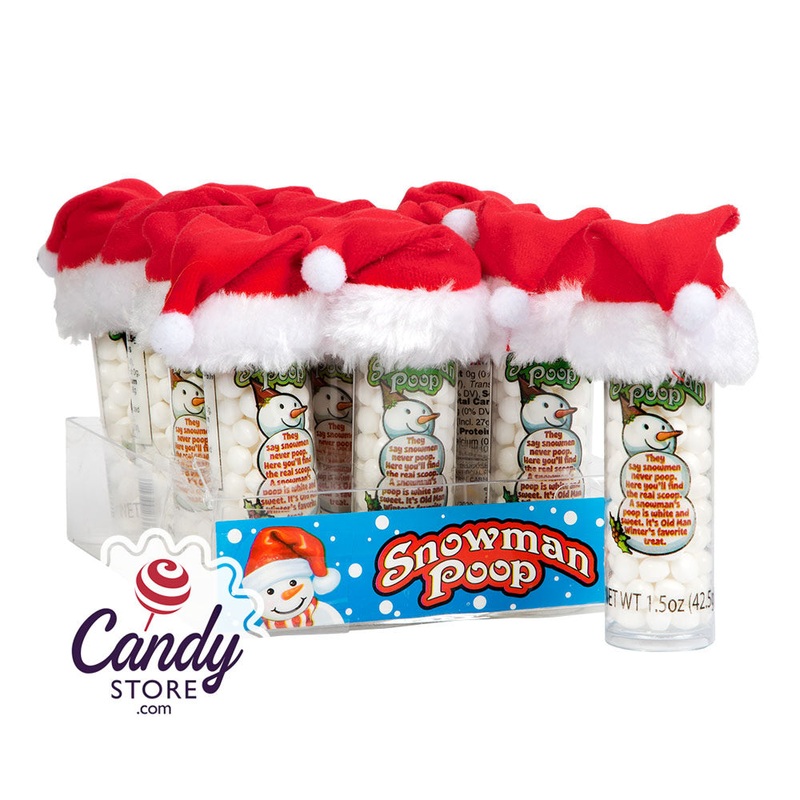 Snowman Candy Poop 1.5oz – 48ct