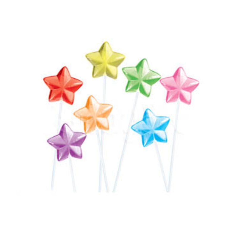 Star Shaped Lollipops – 120ct
