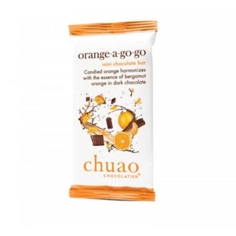 Chuao Orange A Go-Go Mini Bars – 24ct