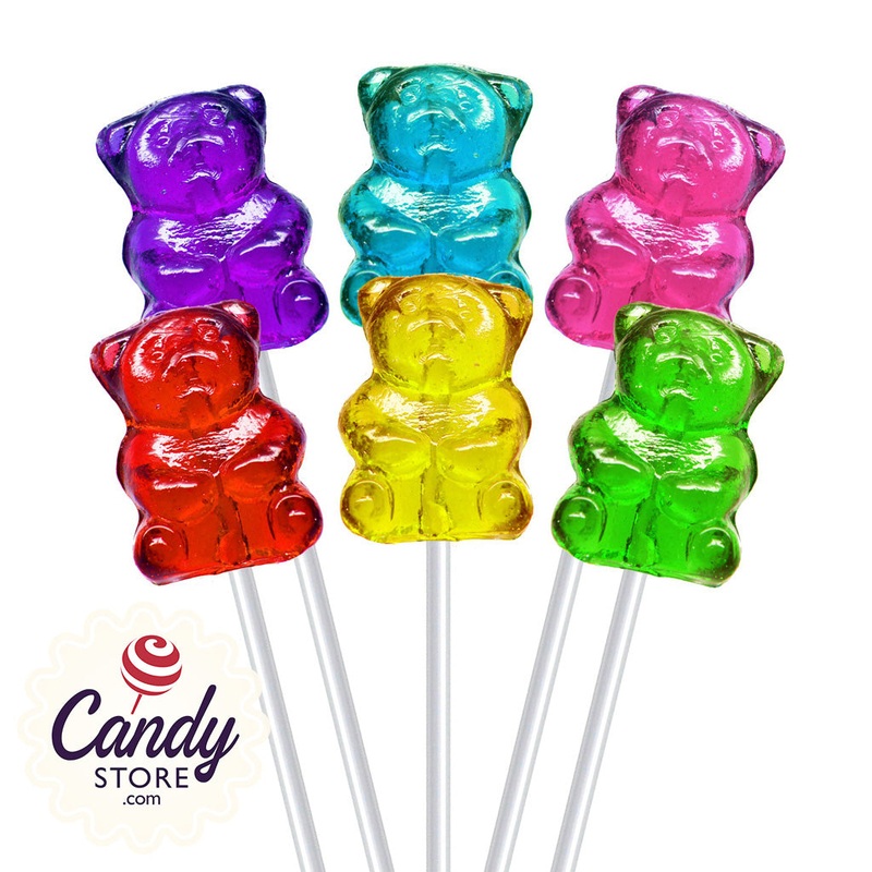 Fancy Pops Bear Lollipops – 100ct