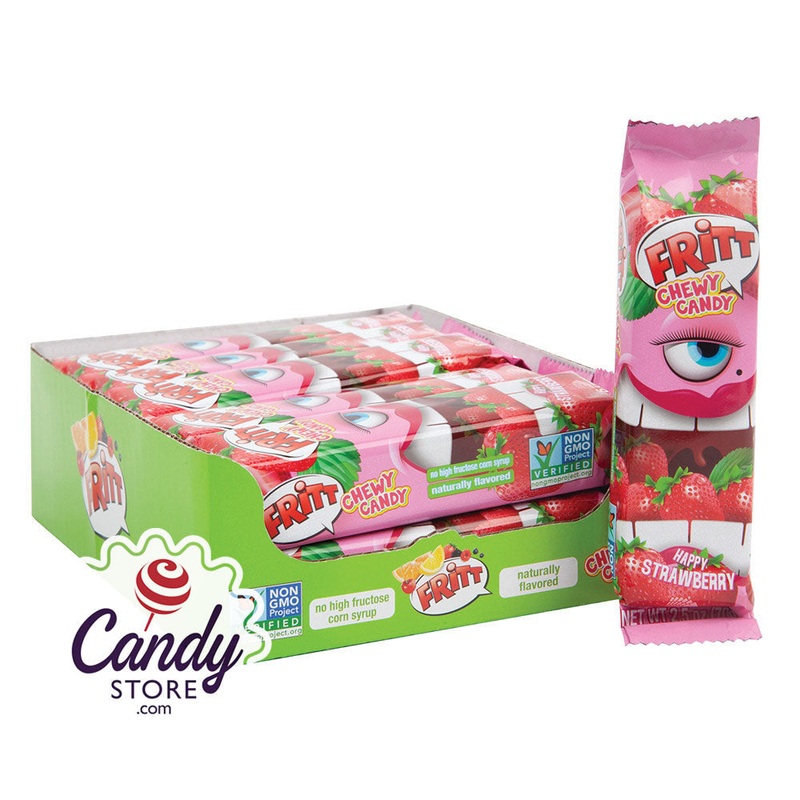 Fritt Strawberry Chewy Candy 2.5oz – 60ct