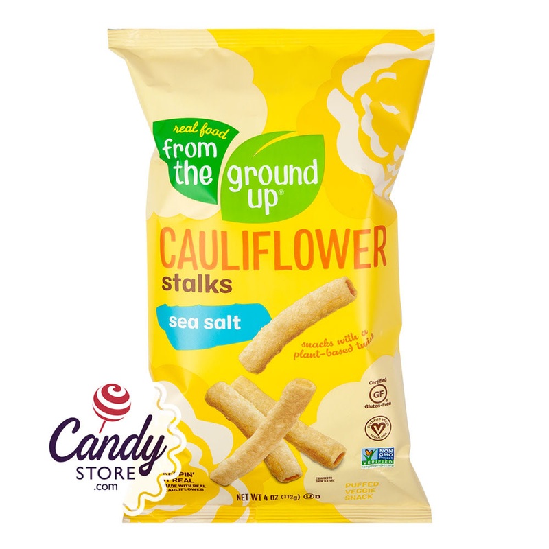 From The Ground Up Cauliflower Sea Salt Stalks 4oz Bags – 12ct