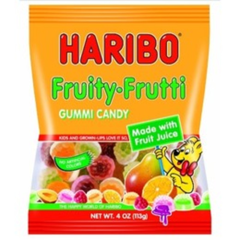 Haribo Fruity-Fruitti Peg Bag – 12ct