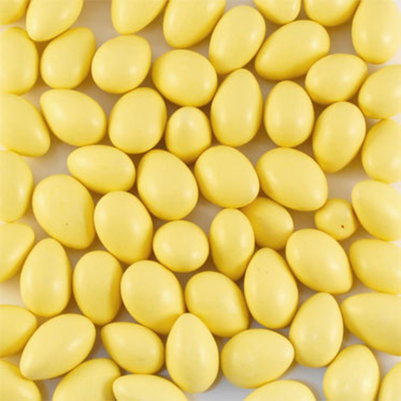 Jordan Almonds Pastel Yellow – 5lb