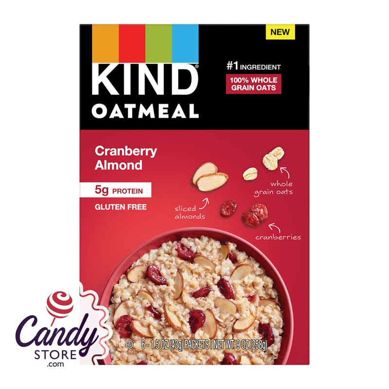 Kind Oatmeal Cranberry Almond 6ct 9.06oz – 5ct