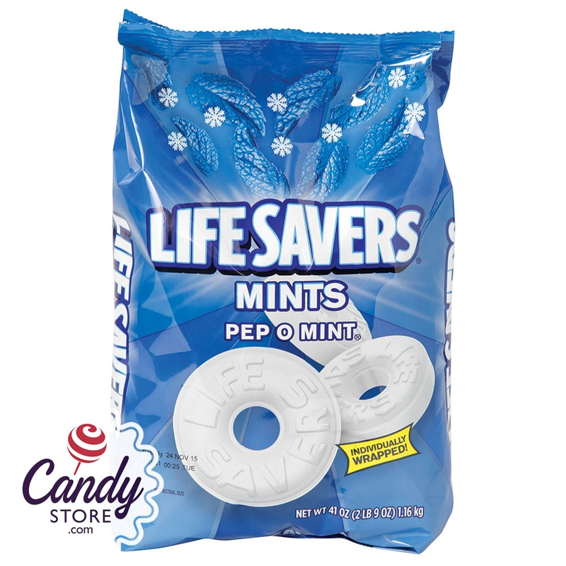 Lifesavers Pep O Mint Mints 50oz Bag – 6ct