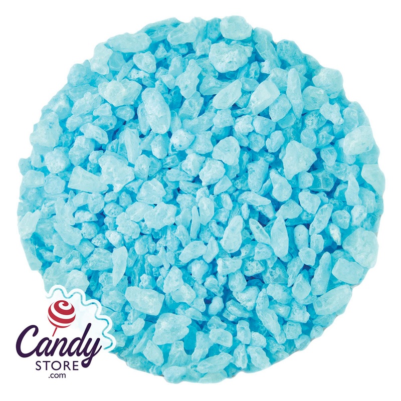 Light Blue Cotton Candy Rock Candy Crystals Dryden & Palmer – 5lb
