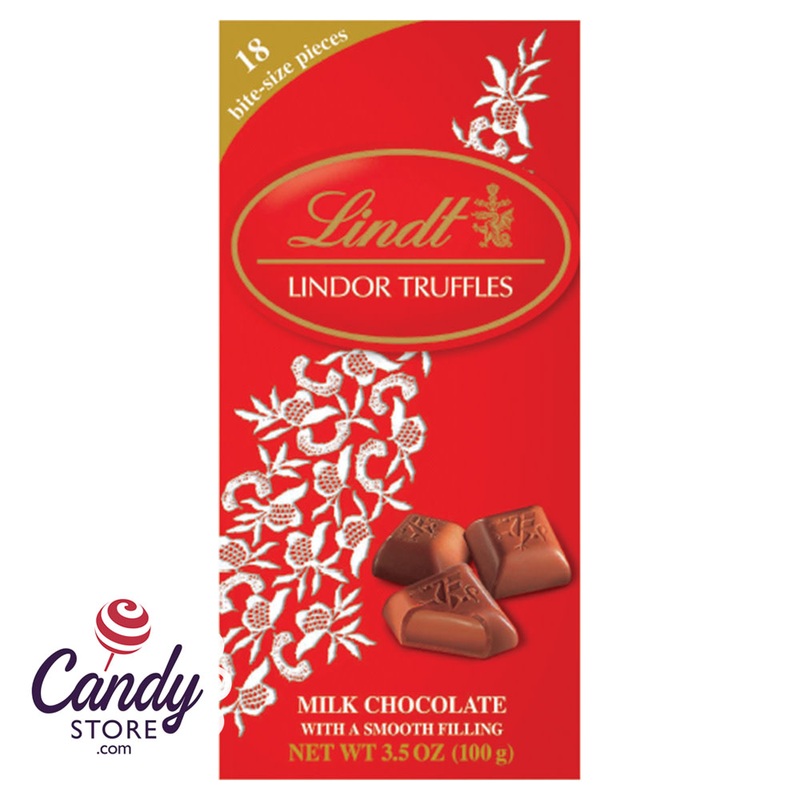 Lindt Lindor Truffle Milk Chocolate Bars – 12ct