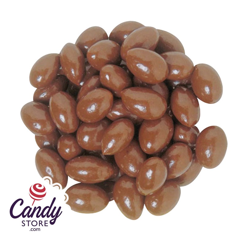 Milk Chocolate Almonds Maltitol – 10lb Bulk