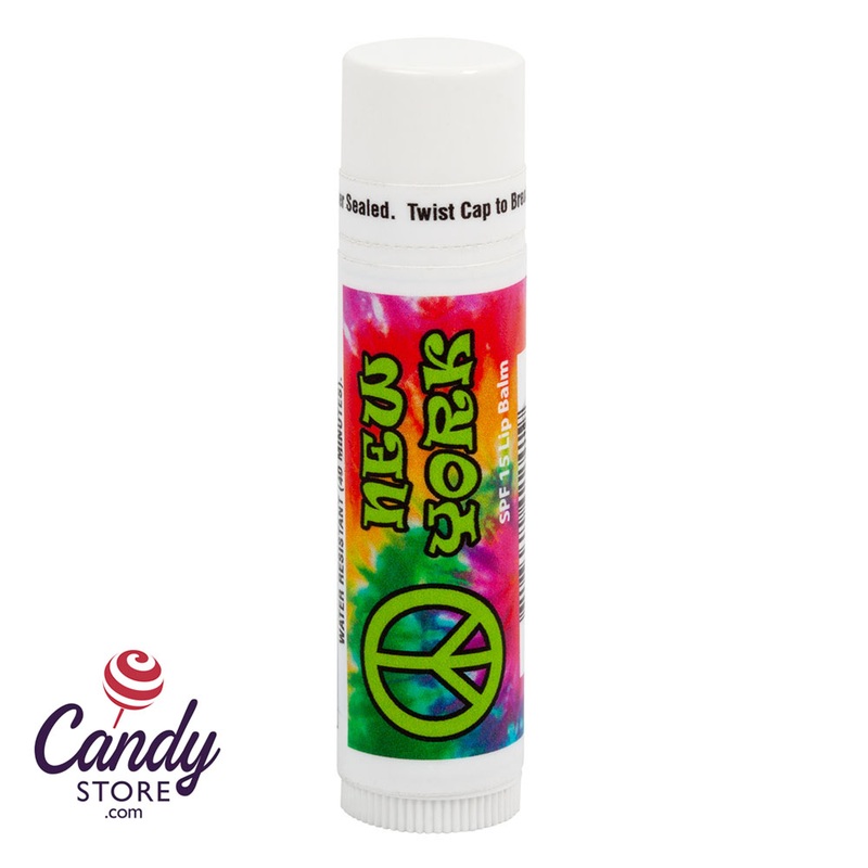NYC Souvenir Woodstock 0.16oz Lip Balm – 24ct
