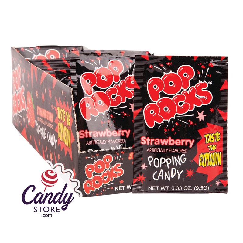 Pop Rocks Strawberry Candy – 24ct