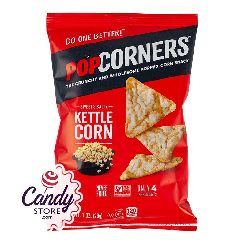 Popcorners Sweet & Salty Kettle Corn 1oz Bags – 40ct